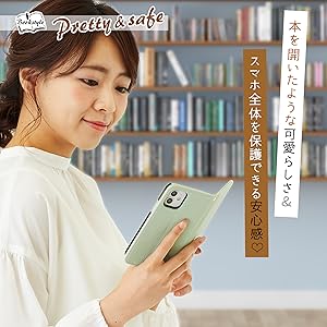 Amazon.co.jp: MINTY iPhone14 用 ケース iPhone13 用 ケース 両機種