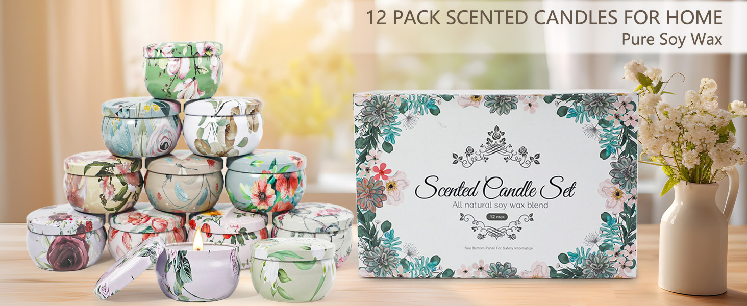 scented candles for home