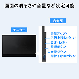 Amazon.co.jp: サンワダイレクト モバイルモニター タッチパネル