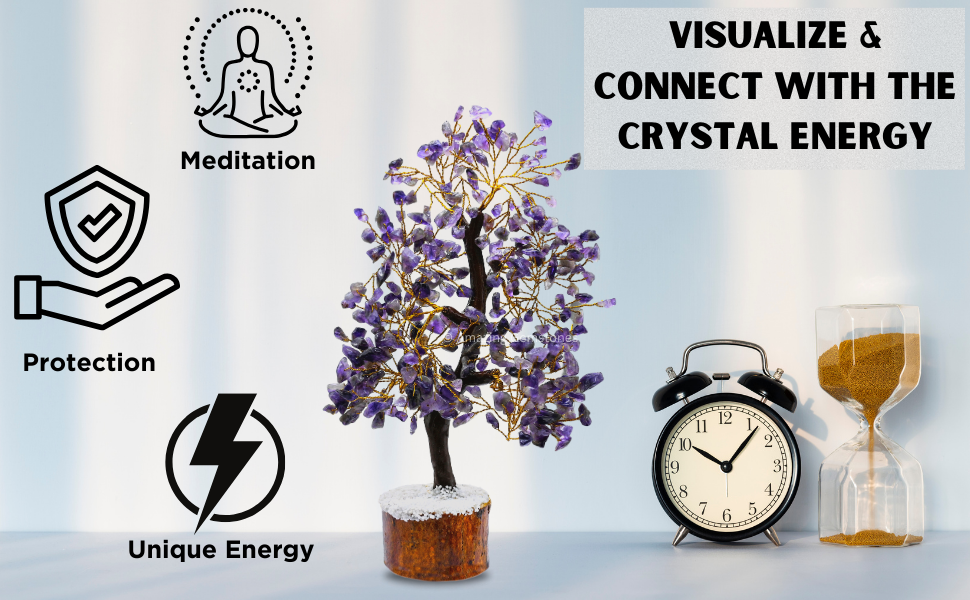 Amethyst Crystal Tree