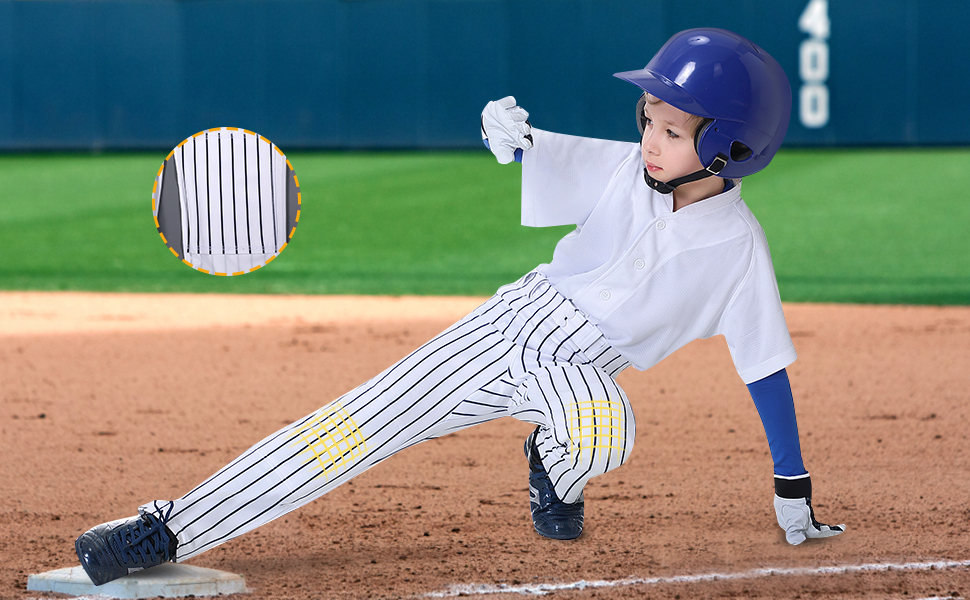 EXARUS Youth Boys Baseball Pants Kid Softball Pants Relaxed