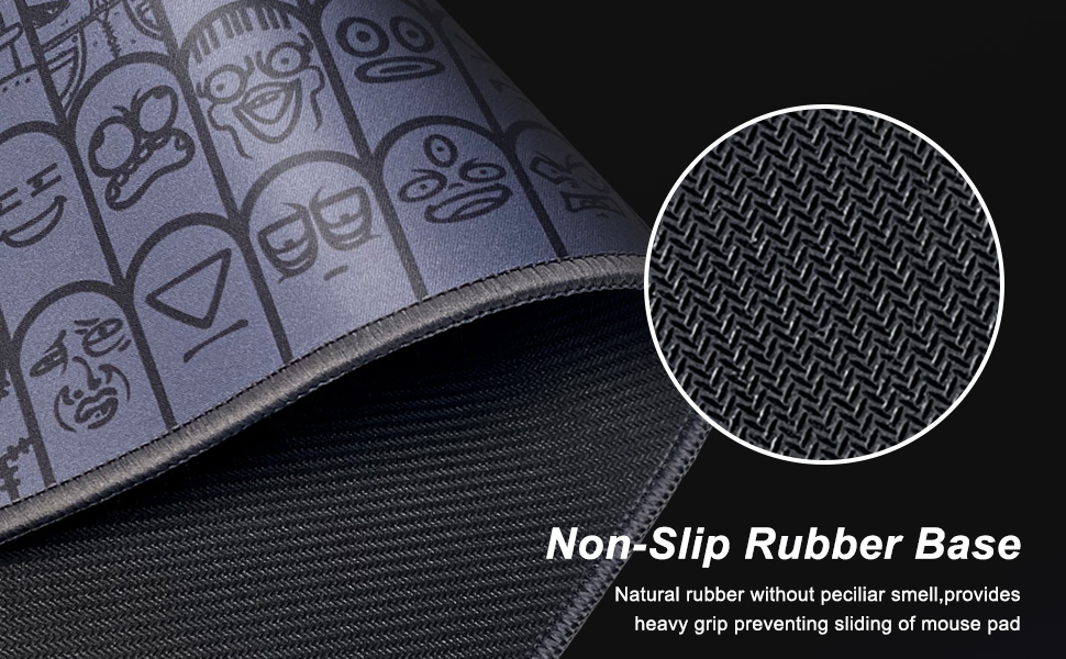 Excovip Large Gaming Mouse Pad with Stitched Edges, Extended Mousepad ...