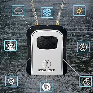 weather resistant lock box