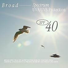 Broad Spectrum UVA/UVB Protection