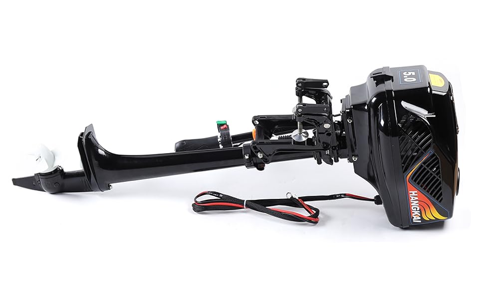 KinHall 1.2kw Trolling Electric Trolling Boat Motor, 48V Kayak Fishing Boat