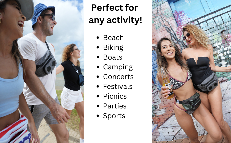 Grey Fanny Perfect for any activity