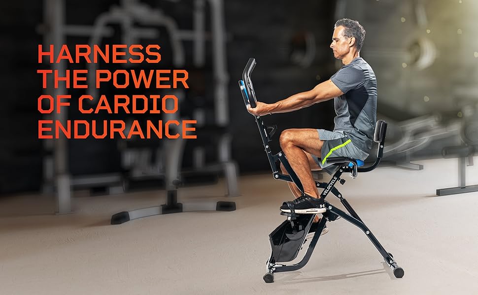 LifePro Folding Exercise Bike and Rowing Machine 2 in 1