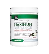 Vibrant Health, Maximum Vibrance, Complete Vegan Meal Shake with Plant-Based Protein, 15 Servings...