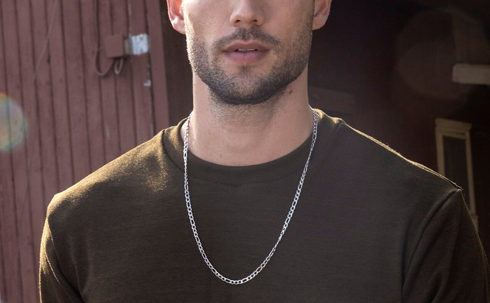 silver chain for men