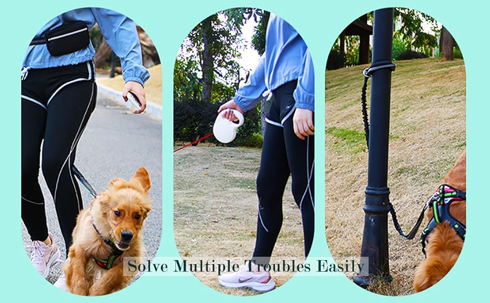 LFCXHTY Hands Free Adjustable Wrist Strap, Dog Leash Wrist