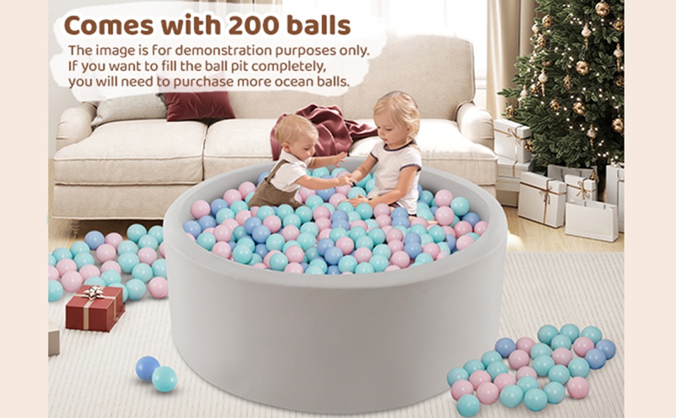 large ball pit for kids