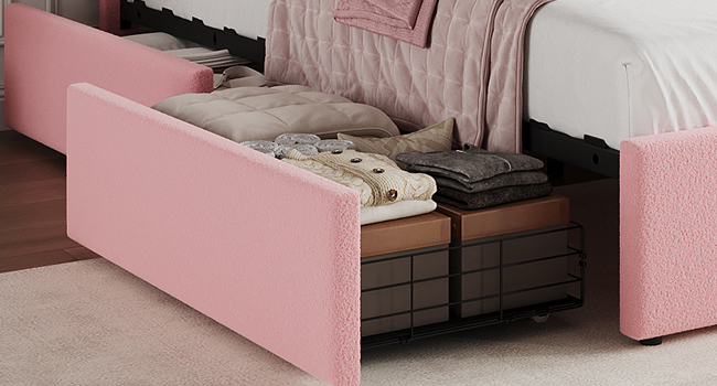 twin bed with drawer