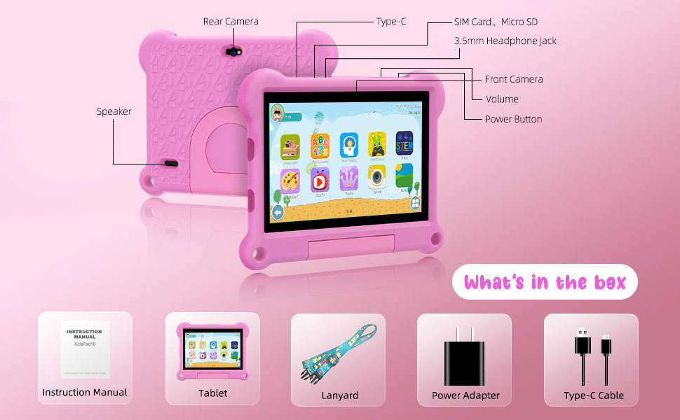 Toddler tablet with Parental Control