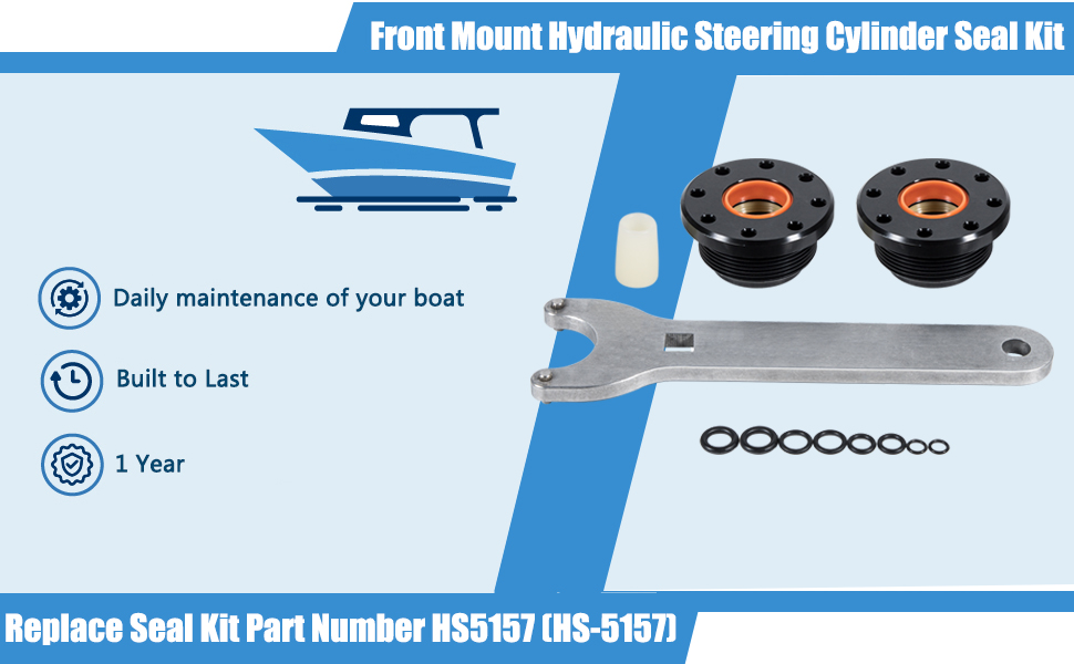 Amazon.com: HS5157 HC5345 Front Mount Hydraulic Steering