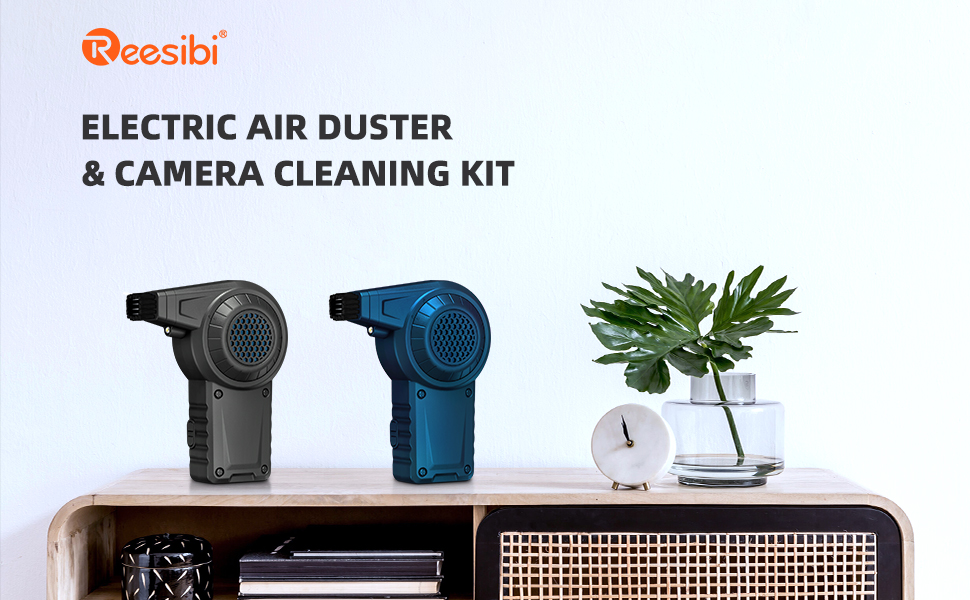 Reesibi Cordless Compressed Air Duster, Professional Air