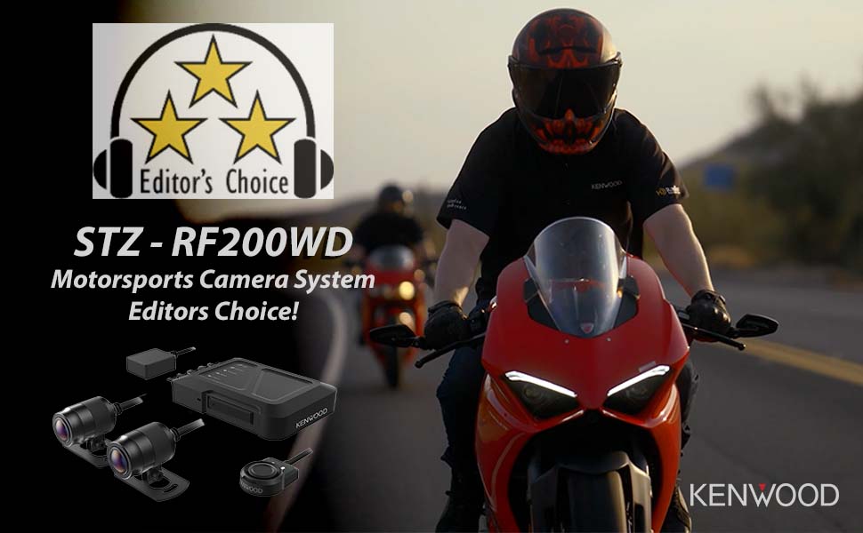KENWOOD STZRF200WD Motorsports front TwoCamera 1080p Dual