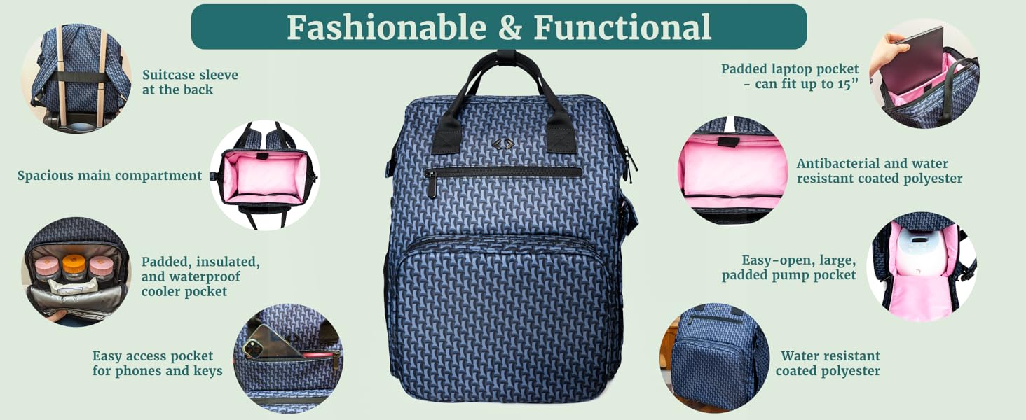 multiple compartments for all your needs