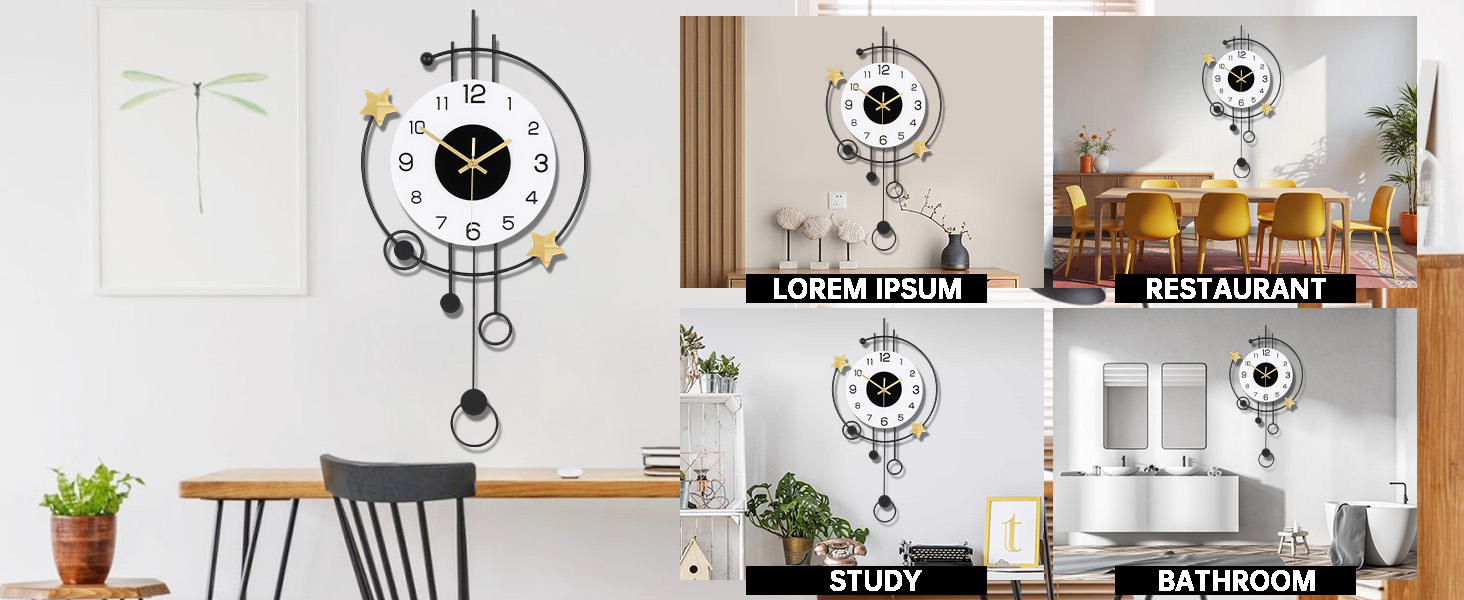 large wall clock