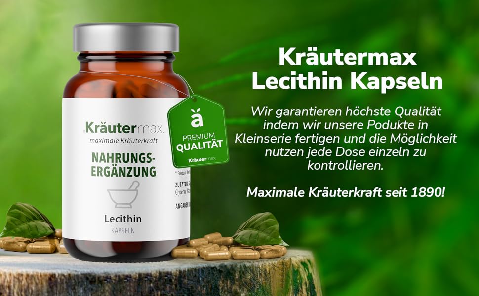 NEU! Lecithin Kapseln Soja Lecithin Pulver Pures Sojalecithin