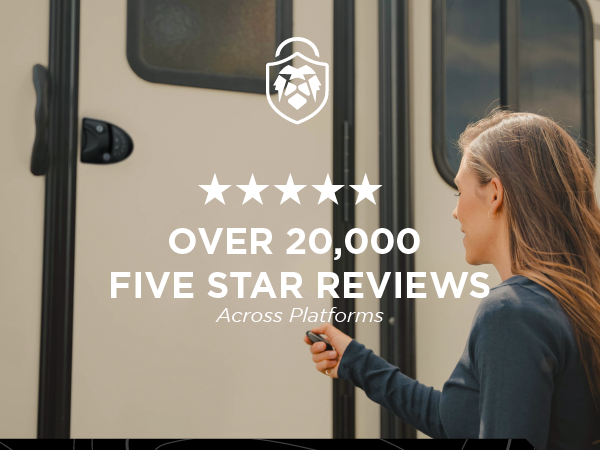 RV Door Lock - Five star reviews