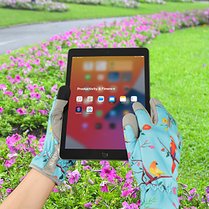 Women Gardening Leather Gloves