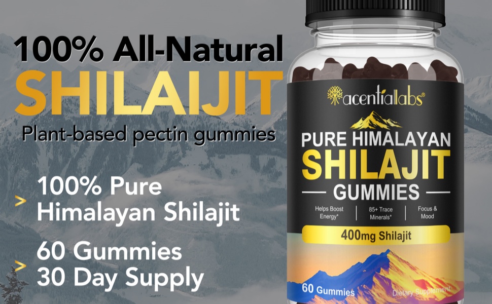 Shilajit Gummies