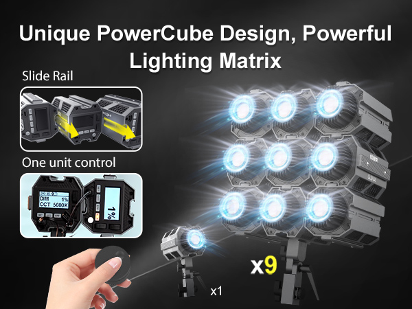 Video Light, Colbor CL100X 110W Bi-Colour Video Light 2700K