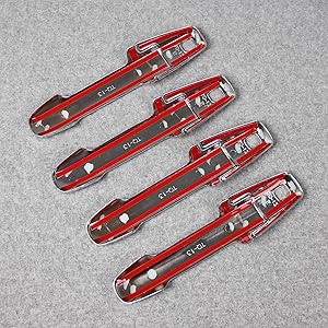 RUIQ スズキ スペーシア カスタム MK53S 専用 外装 アウタードアハンドルカバー ノブ フルカバータイプ Suzuki Spacia Custom 専用 設