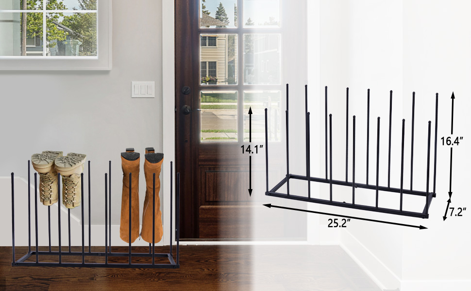 JINIHFW Boot Rack,Boot Rack Organizer Tall Boots,Shoe Rack