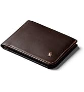 Bellroy Hide & Seek Wallet (Slim Leather Bifold Design, RFID Protected, Holds 5-12 Cards, Coin Po...