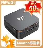 新品　2025新版 Ryzen 5 7430U NIPOGI ミニpc Amazon.co.jp: NIPOGI ミニpc 【2025新版】 AMD Ryzen 5 7430U
