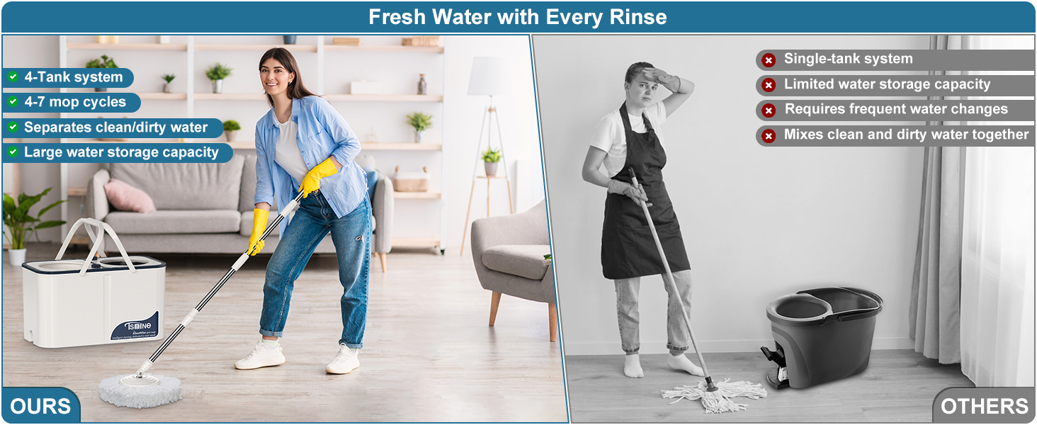 mop and bucket set