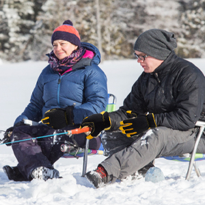 Outdoor Ice Fishing Sports