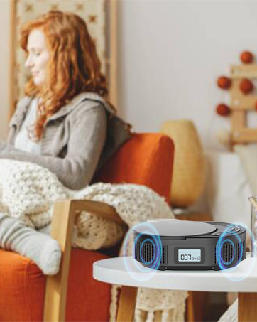 CD Player with  Speakers