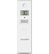 Raddy R5 Indoor Outdoor Wireless Remote Sensor for VP7 Professional Weather Station
