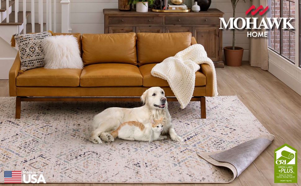 Mohawk Home 8 x 10 Waterproof Non Slip Rug Pad, Felt