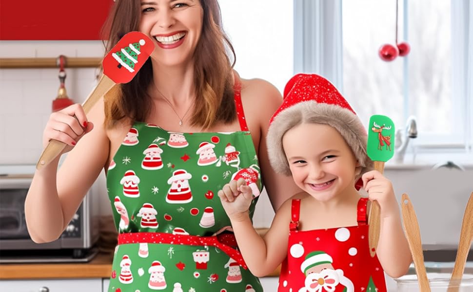 Christmas cake scraper