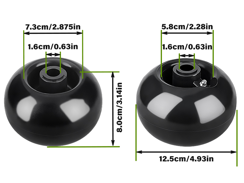 Orbit デック v1 Amazon.com: LOCOPOW Mower Deck Wheels for Cub Cadet Z-Force