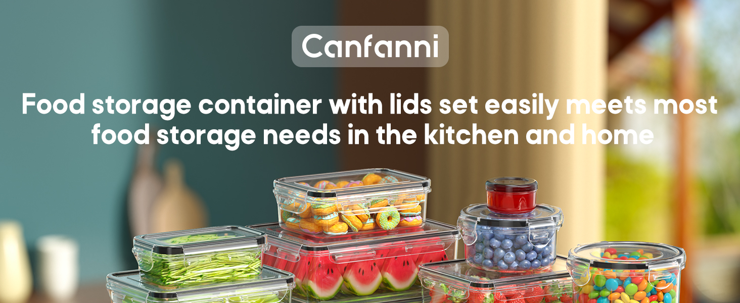 Food Storage Containers with Lids