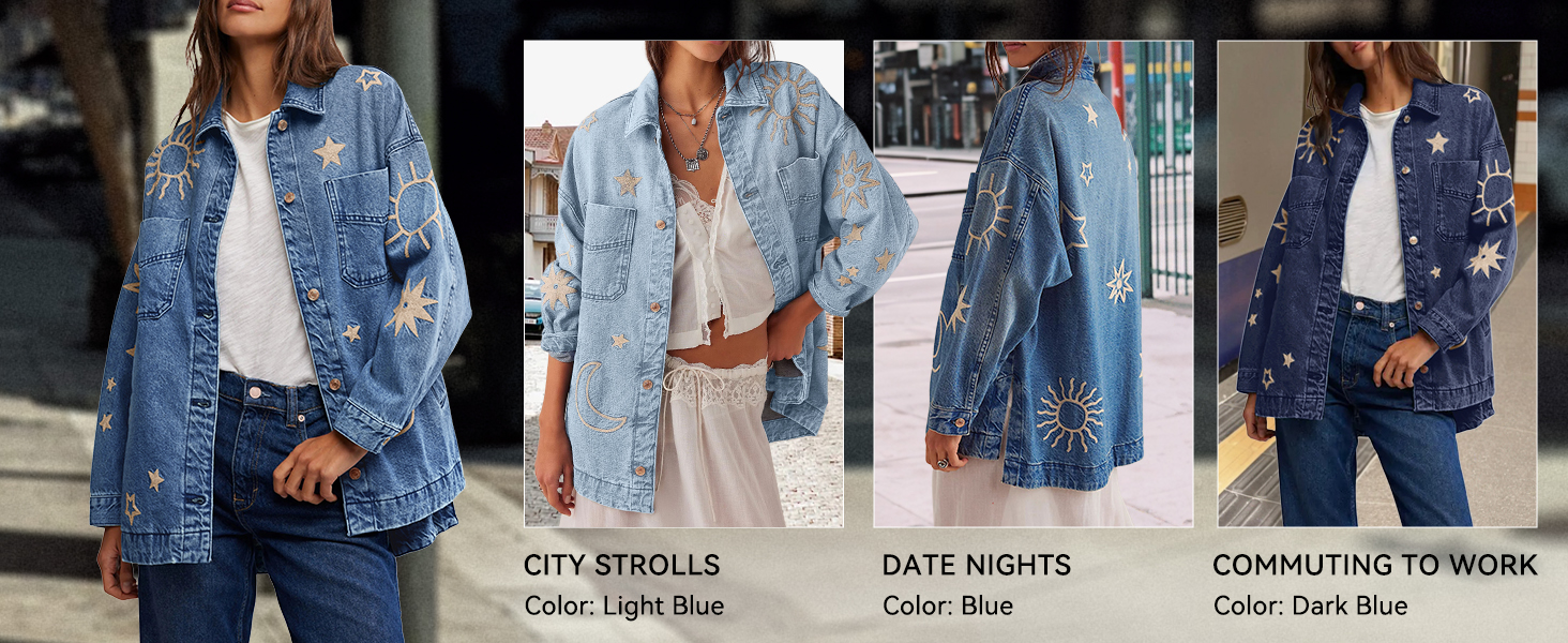 blue jean jacket