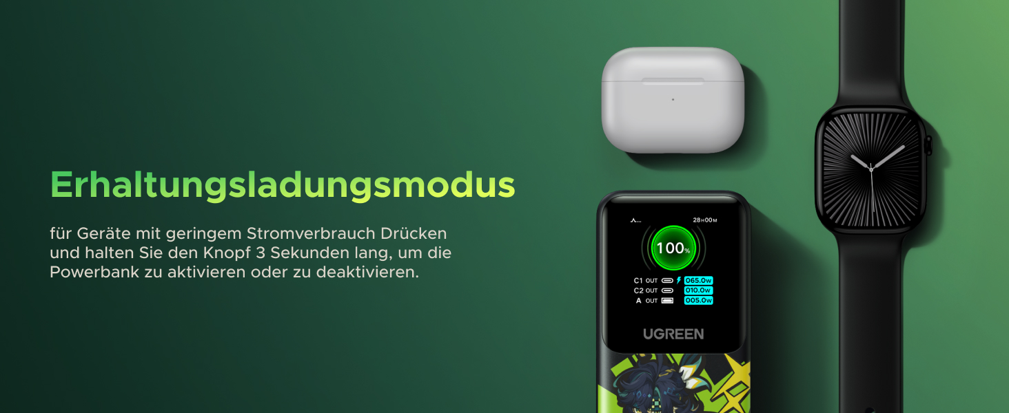 20000mAh Capazität 100W fast charge schnell laden für laptop