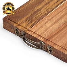 small tray fruit platter wooden cutting board set