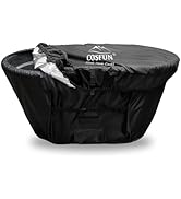 COSFUN 100 Gallon Insulated Oval Stock Tank Cover,Oval Ice Bath Insulation Cover with Superior Co...