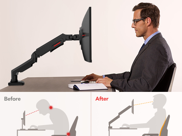 KUXIU モニターアーム 本体 Amazon.co.jp: KOORUI モニター アーム デスクマウント