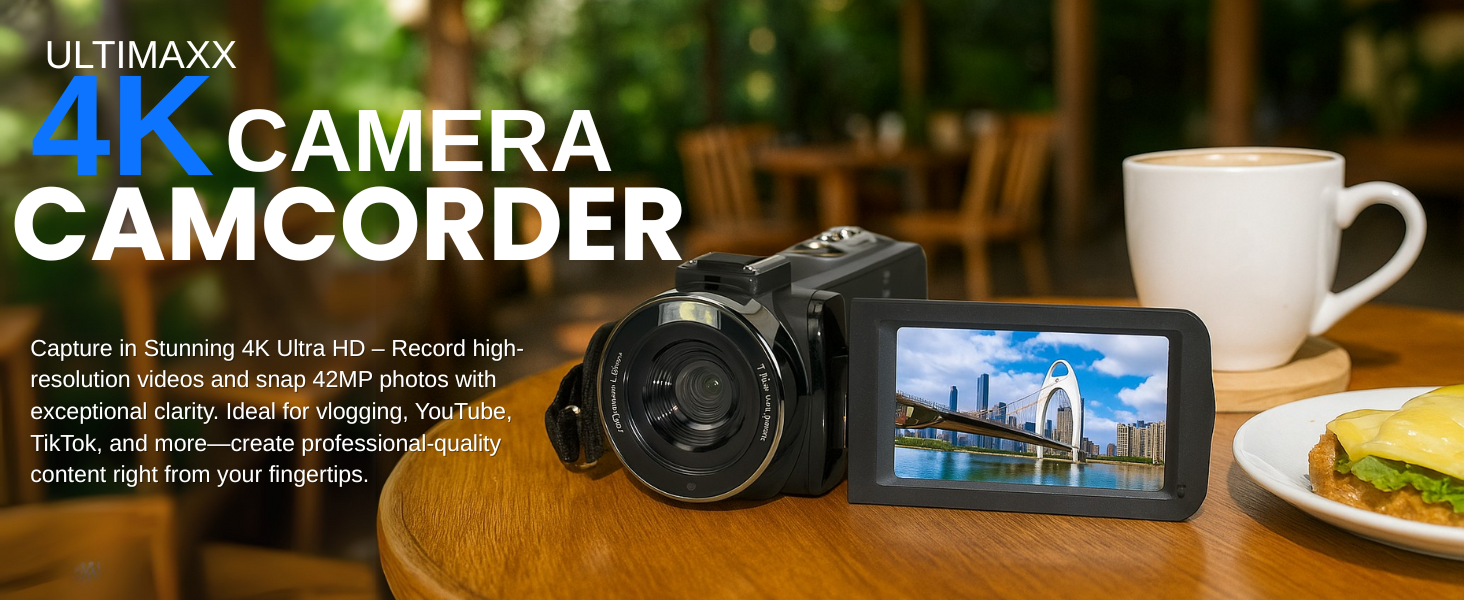 4K CAMERA CAMCORDER