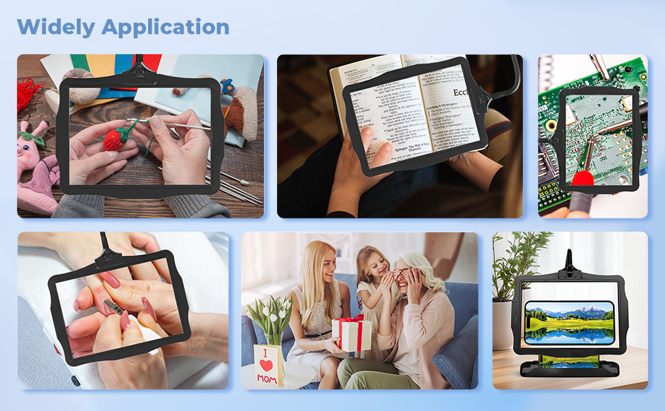 Multifuctional Magnifying Lamp