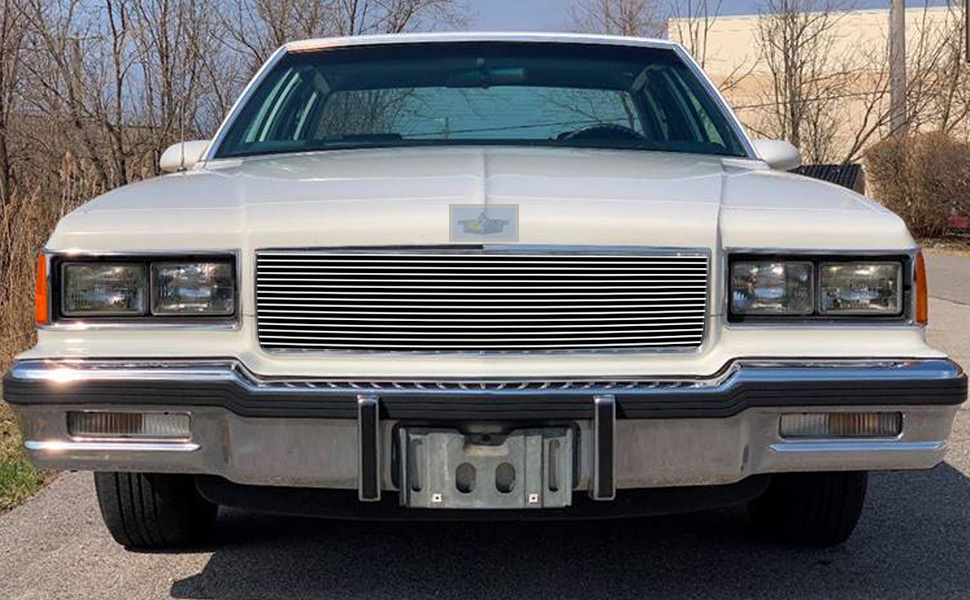 Fits 19861990 Chevy Caprice Main Upper Chrome Billet