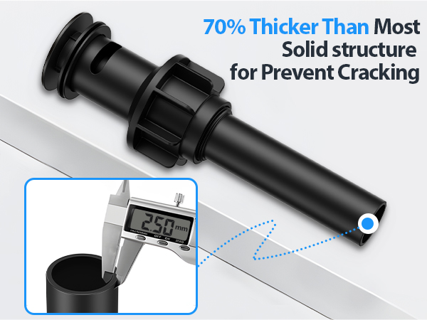 Bathroom Sink Drain Pop-up Bathroom Sink Stopper Vanity Vessel Hair Catcher Anti-Clog Strainer