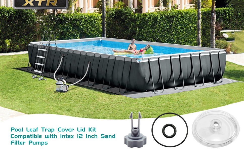 SF15110 Pool Leaf Trap Cover Lid,with ORing&Valve