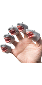 Shark Finger Puppet